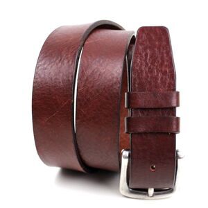 DUSTIN BROWN GENUINE LEATHER 1.25"Wd CASUAL DRESS MEN'S BELT Sz 36/90 (P10